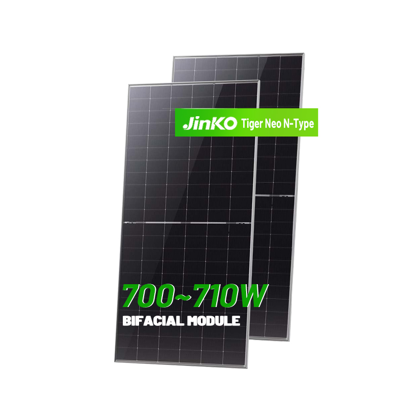 Jinko Tiger Neo N-Type 700W 705W 710W Bifacial Module Solar Panel